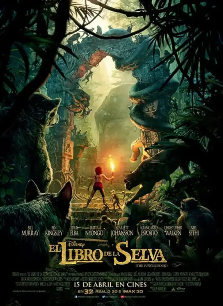 Cartel ampliado de El libro de la selva