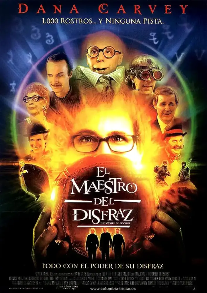 Cartel ampliado de El maestro del disfraz