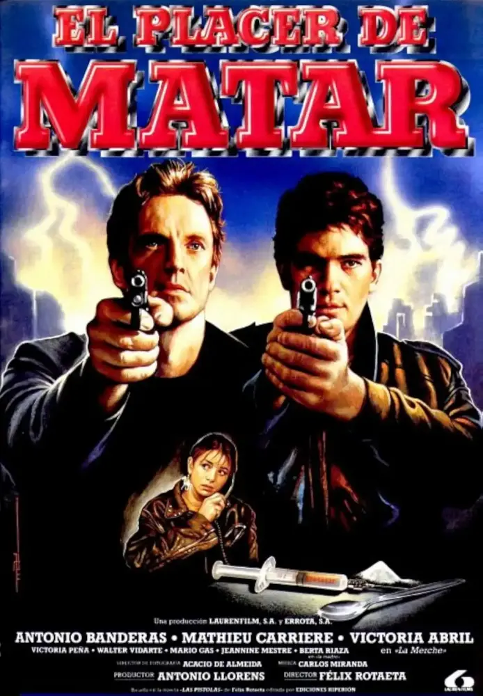 Cartel ampliado de El placer de matar