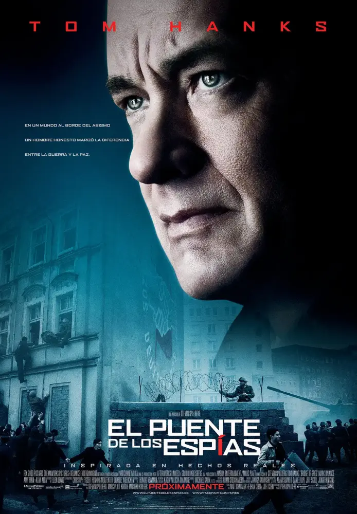 Cartel ampliado de El puente de los espías