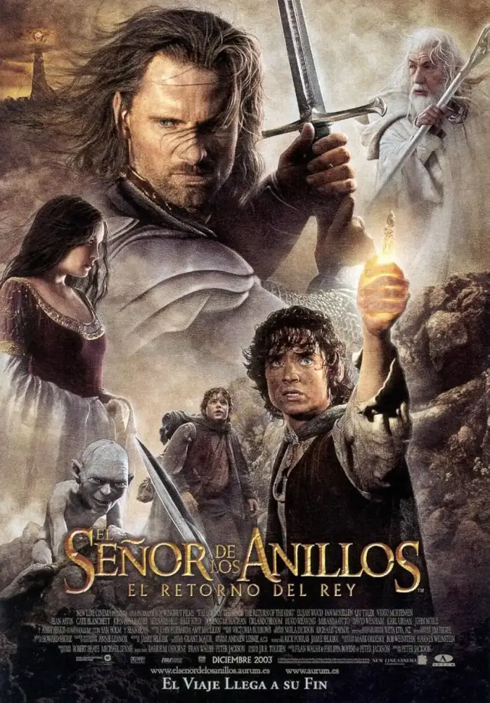 Cartel ampliado de El Señor de los Anillos: El retorno del Rey