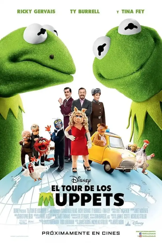 Cartel ampliado de El tour de los Muppets