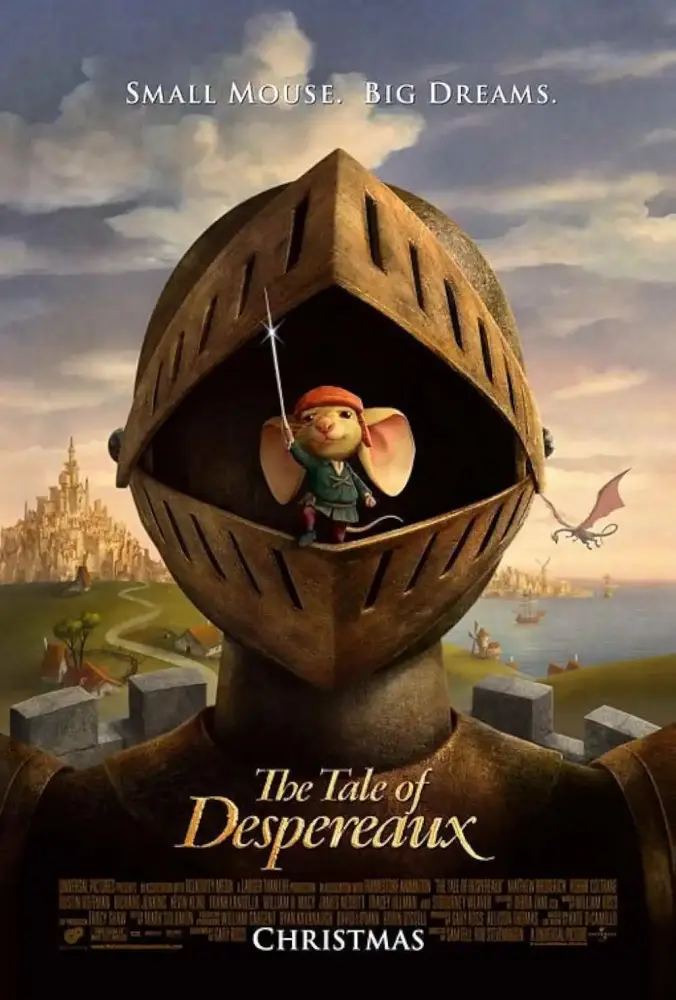 Cartel ampliado de El valiente Despereaux