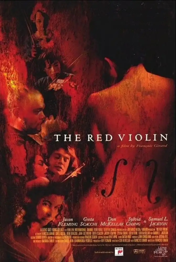 Cartel ampliado de El violín rojo