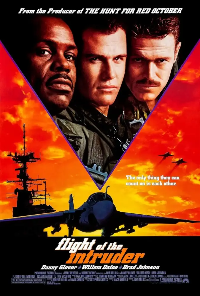 Cartel ampliado de El vuelo del Intruder