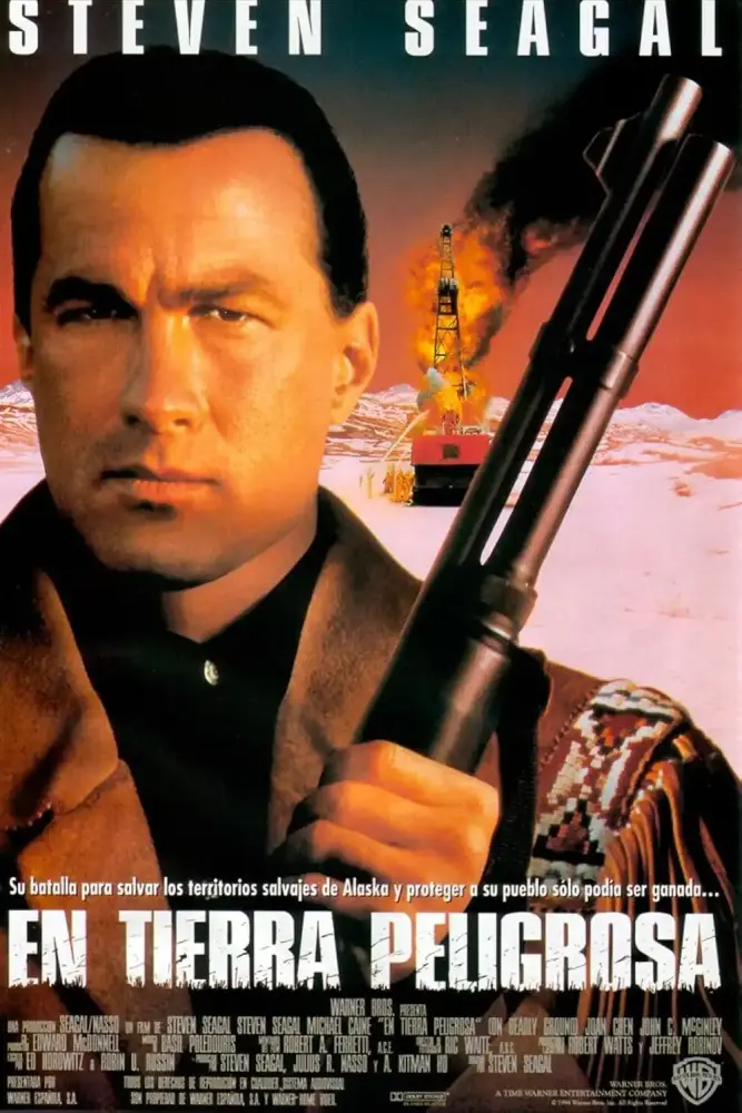Cartel ampliado de En tierra peligrosa