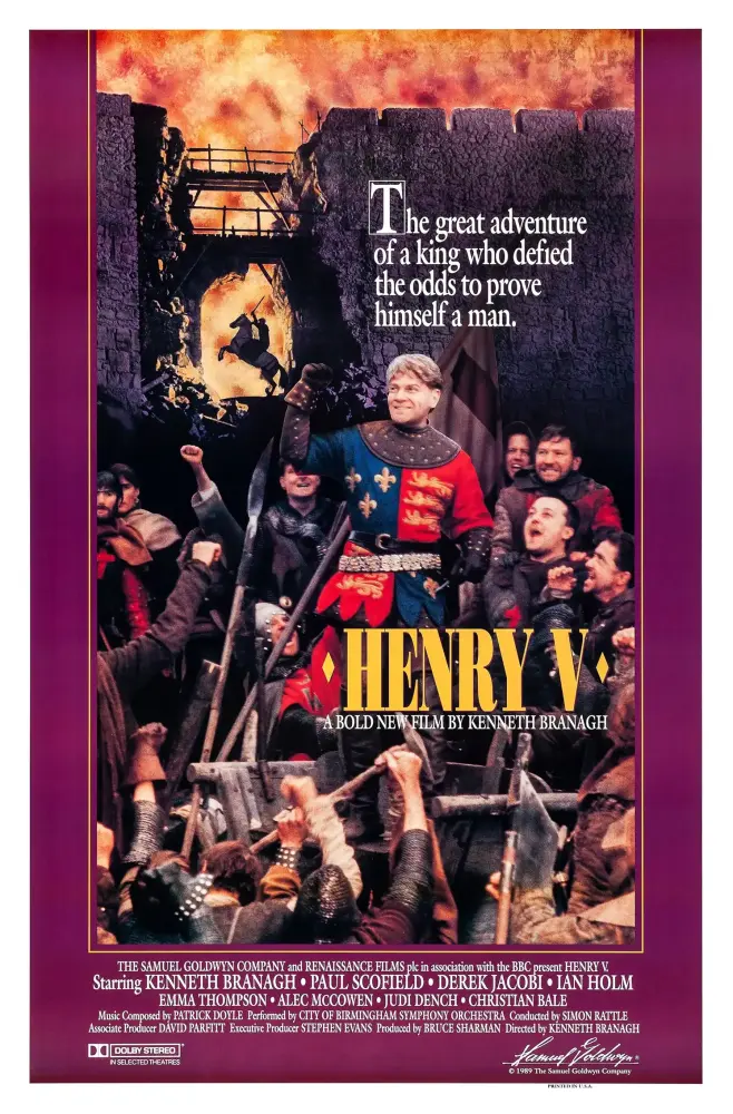Cartel ampliado de Enrique V