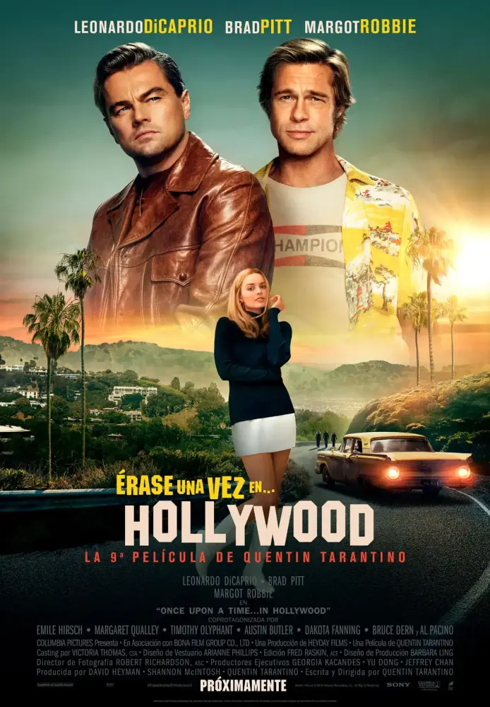 Cartel ampliado de Érase una vez en... Hollywood