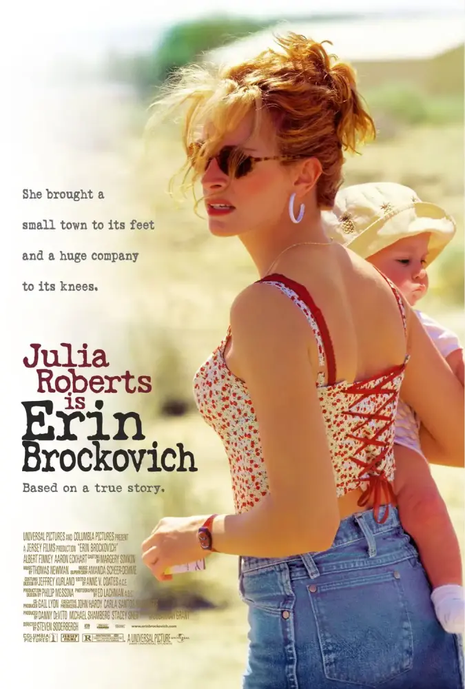 Cartel ampliado de Erin Brockovich