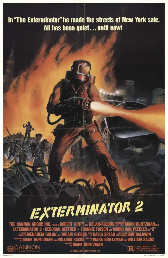 Cartel ampliado de Exterminador 2