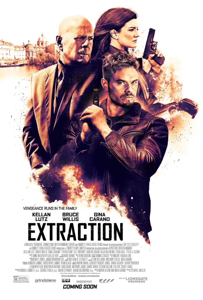 Cartel ampliado de Extraction