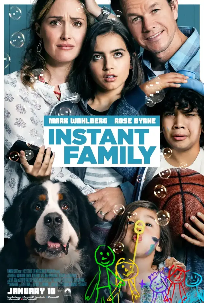 Cartel ampliado de Familia al instante