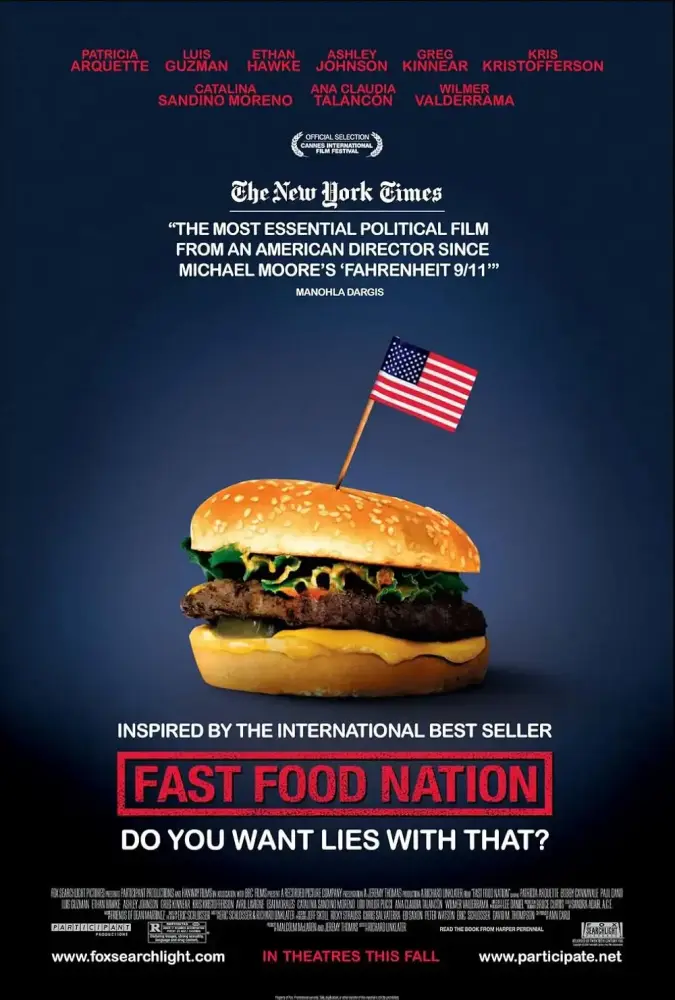 Cartel ampliado de Fast Food Nation