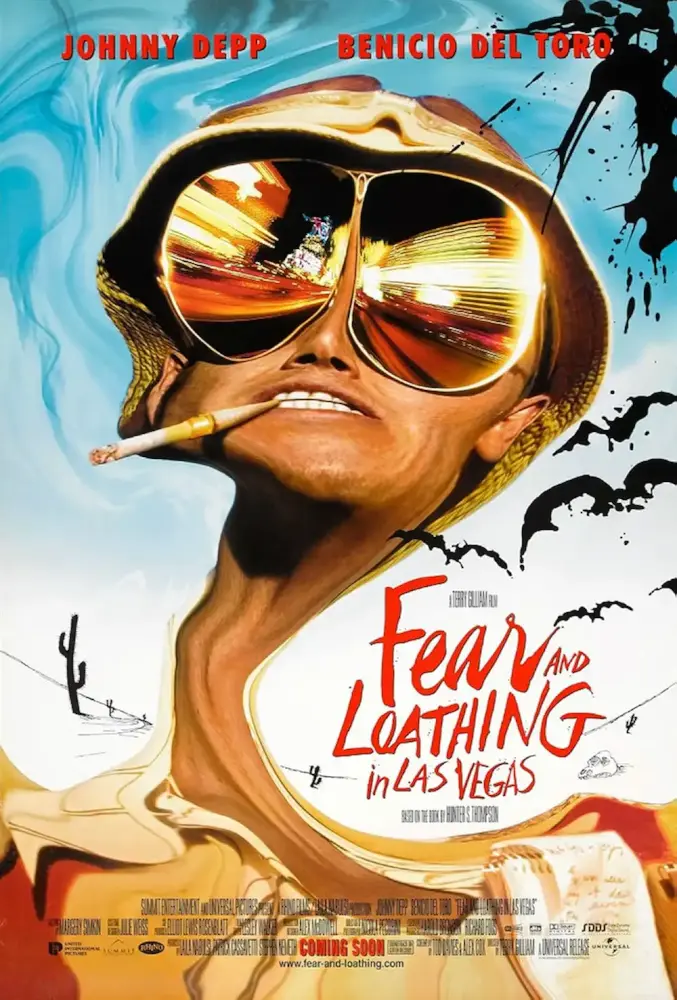 Cartel ampliado de Fear and Loathing in Las Vegas