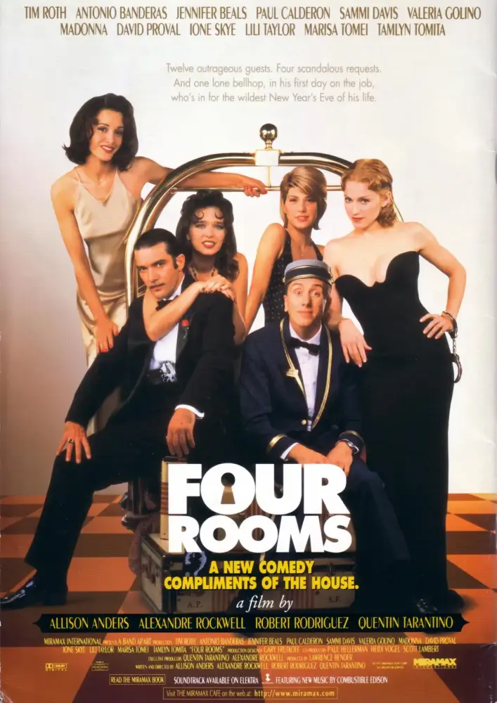 Cartel ampliado de Four Rooms