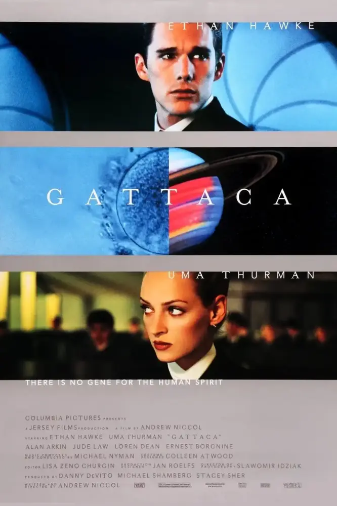 Cartel ampliado de Gattaca