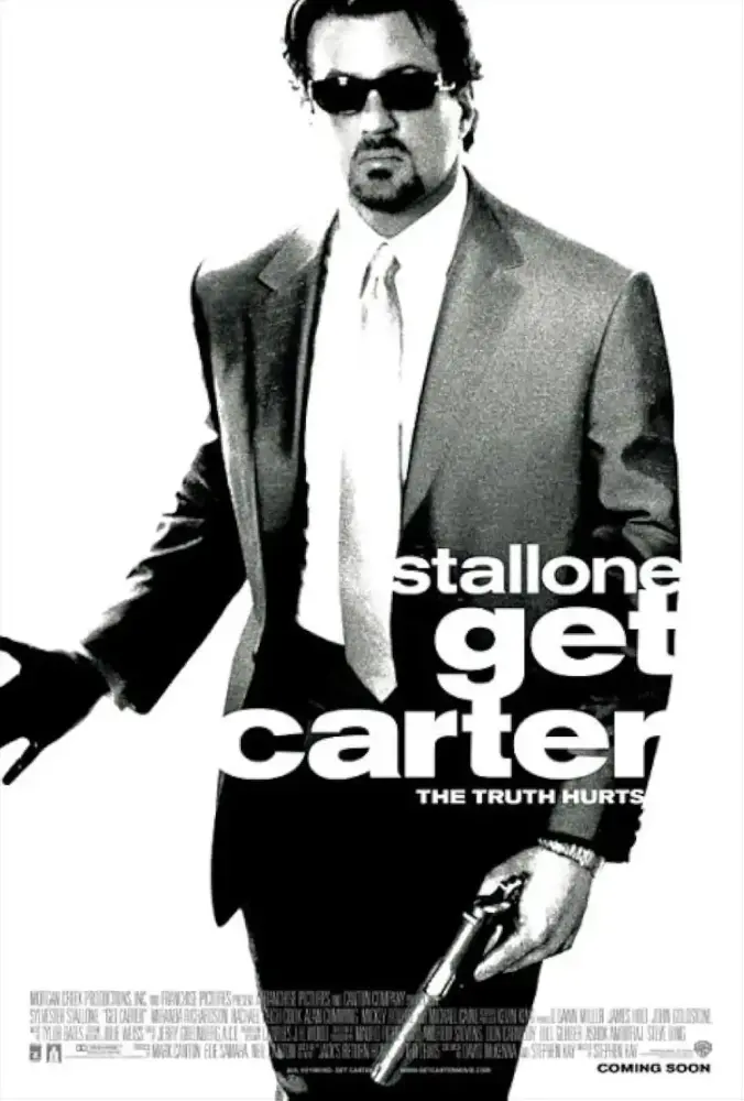 Cartel ampliado de Get Carter (Asesino implacable)