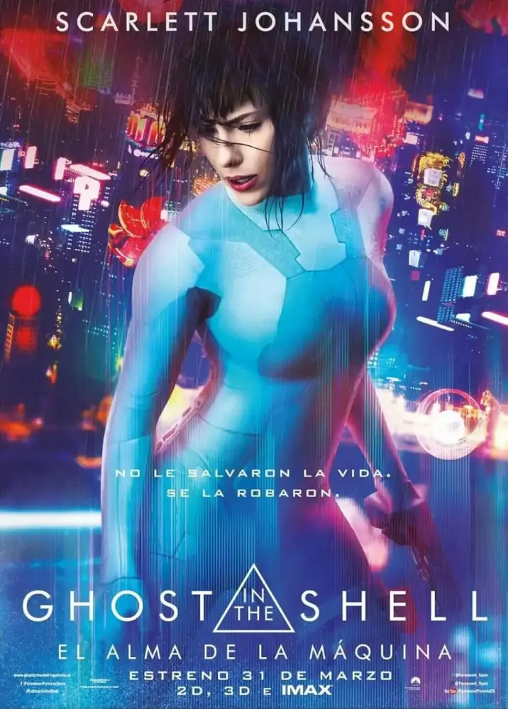 Cartel ampliado de Ghost in the Shell: El alma de la máquina