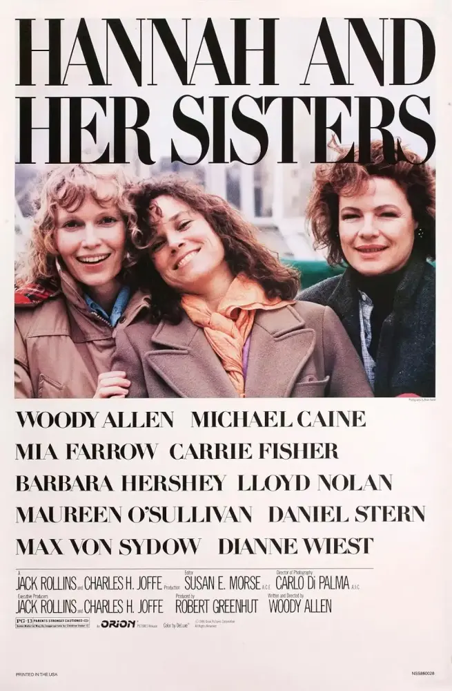 Cartel ampliado de Hannah y sus hermanas