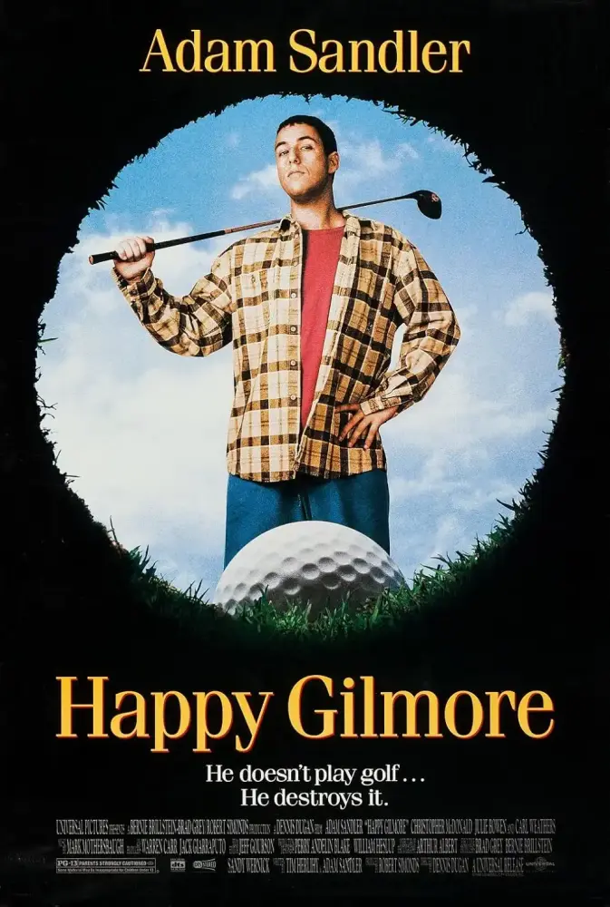 Cartel ampliado de Happy Gilmore (Terminagolf)