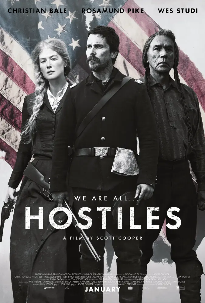 Cartel ampliado de Hostiles