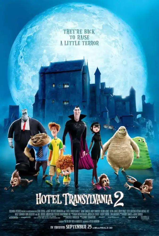 Cartel ampliado de Hotel Transilvania 2