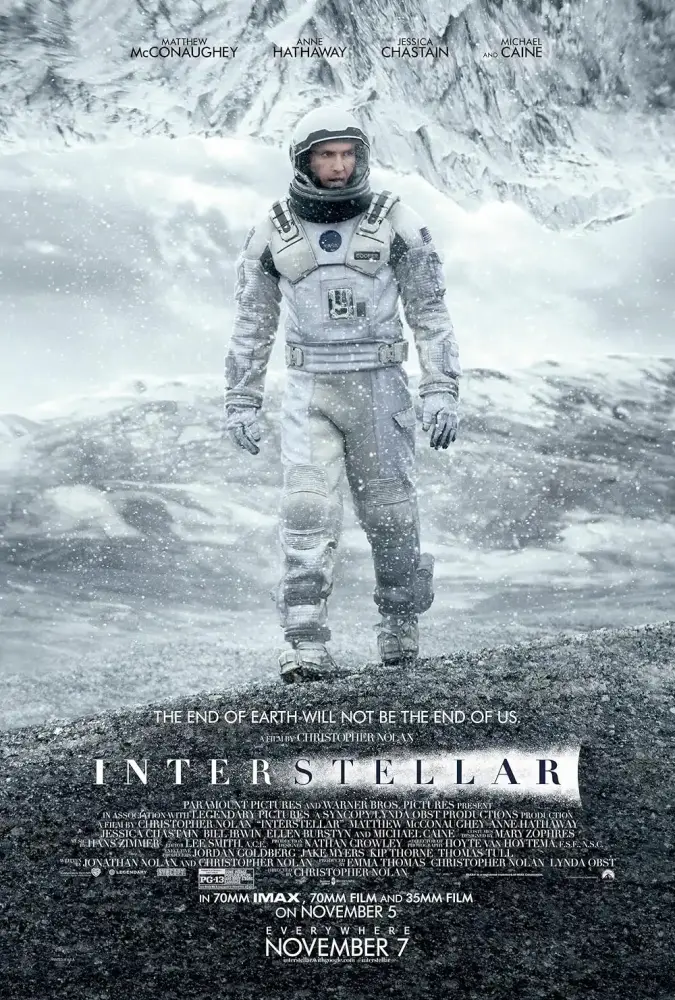 Cartel ampliado de Interstellar