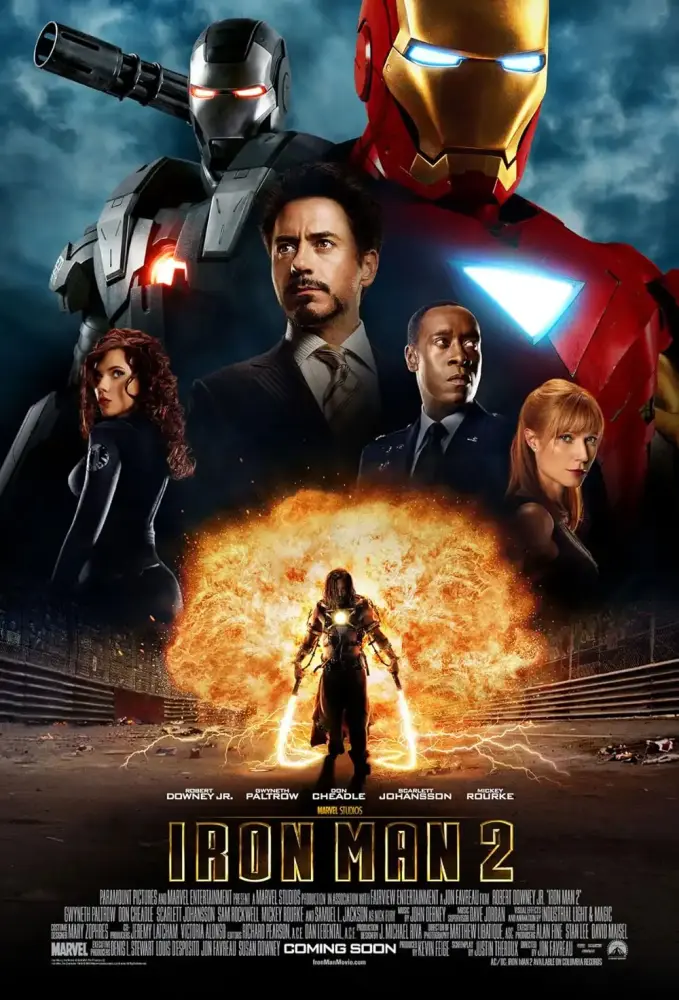 Cartel ampliado de Iron Man 2