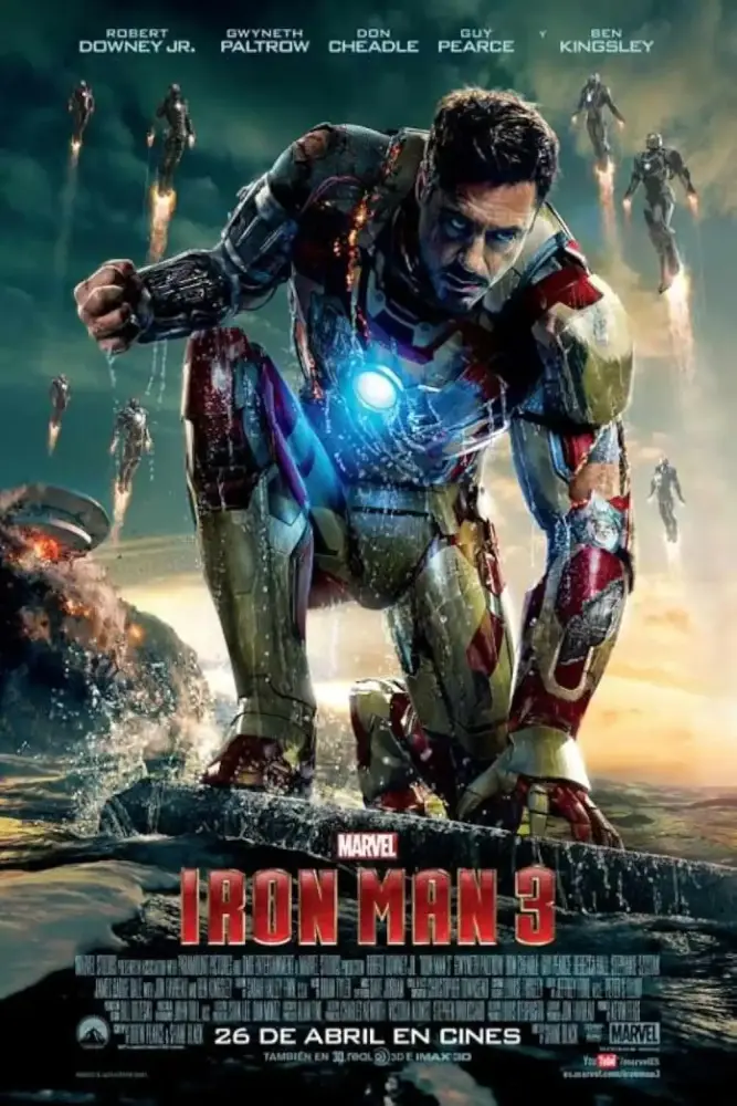 Cartel ampliado de Iron Man 3