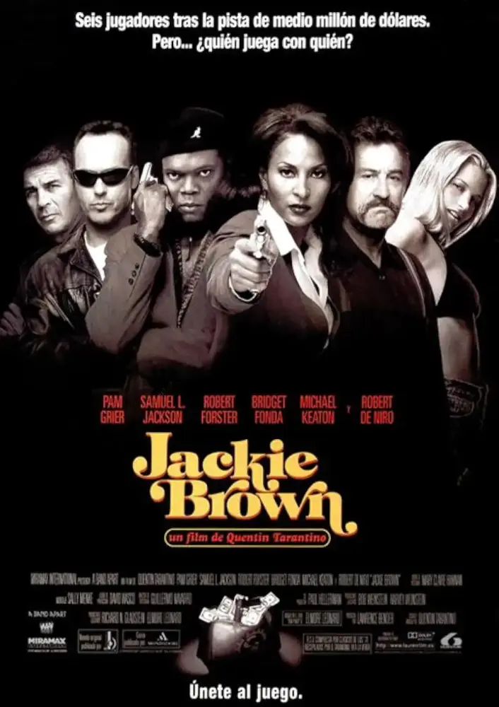Cartel ampliado de Jackie Brown