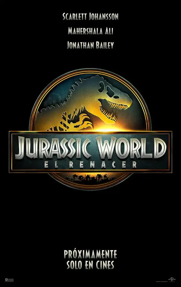 Cartel ampliado de Jurassic World: El renacer