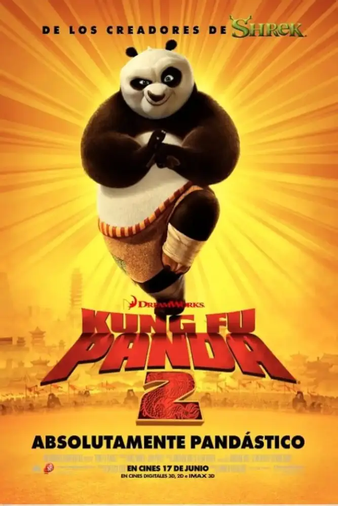 Cartel ampliado de Kung Fu Panda 2