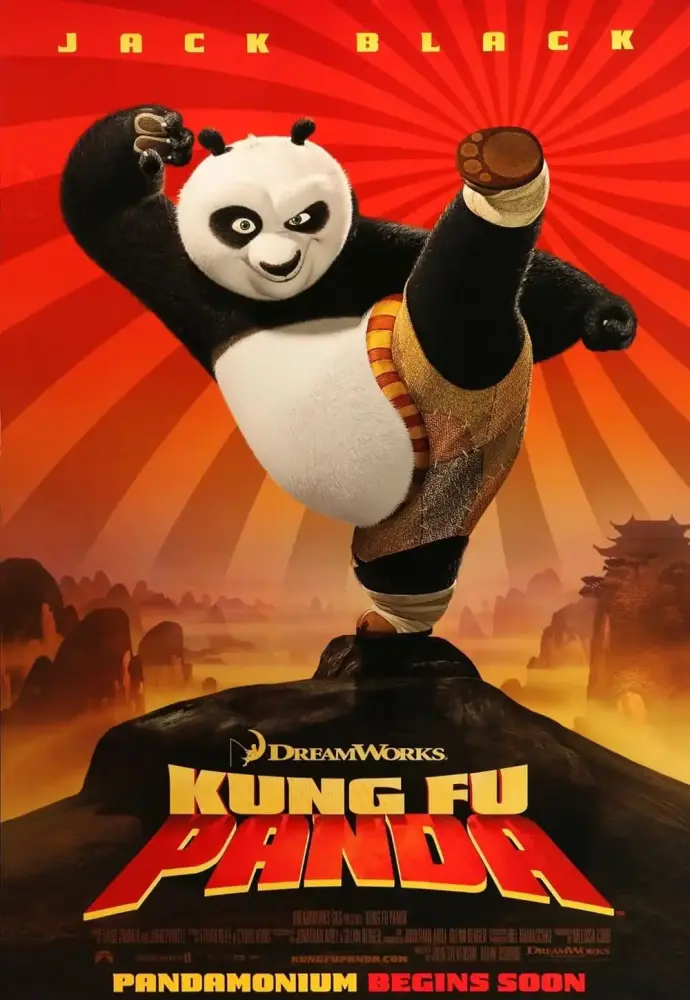 Cartel ampliado de Kung Fu Panda