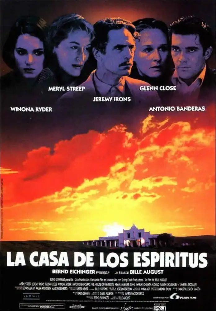 Cartel ampliado de La casa de los espíritus