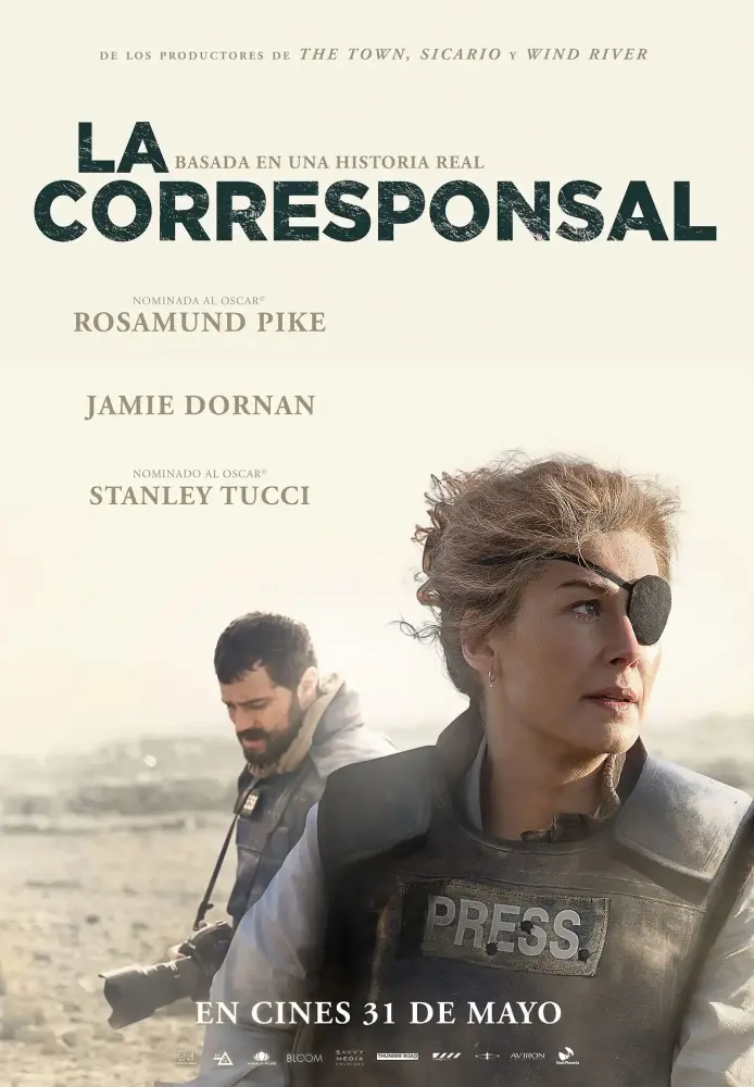 Cartel ampliado de La corresponsal
