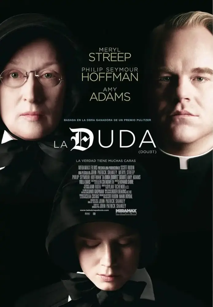 Cartel ampliado de La duda