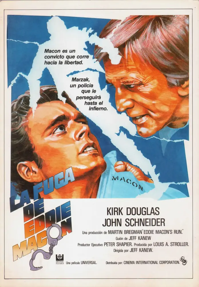 Cartel ampliado de La fuga de Eddie Macon