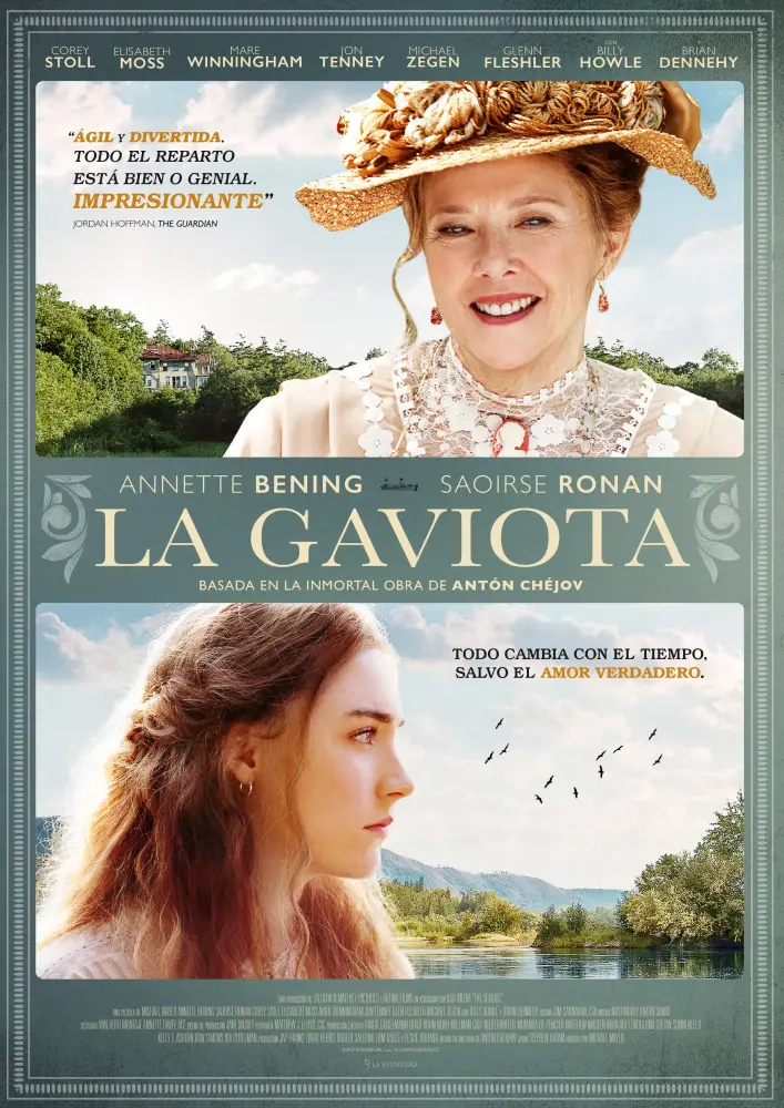 Cartel ampliado de La gaviota