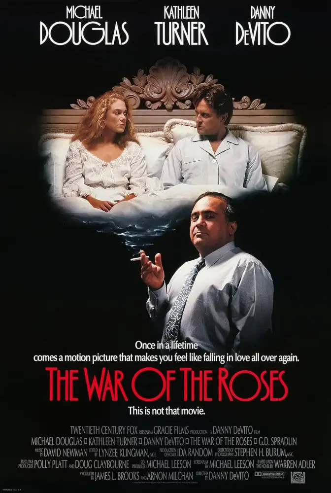 Cartel ampliado de La guerra de los Rose