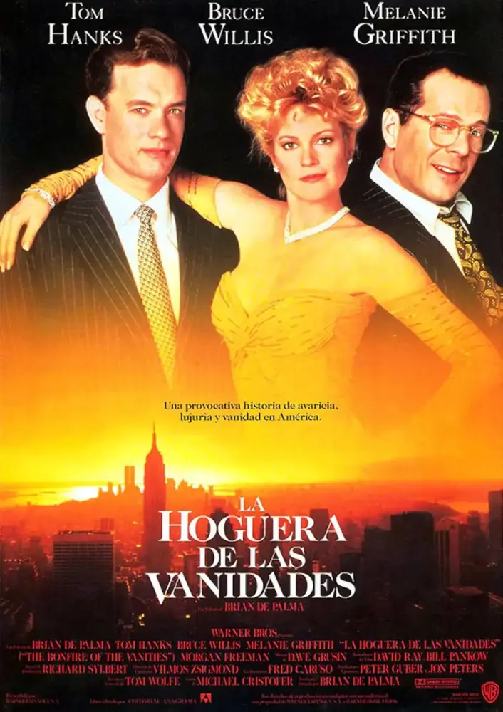 Cartel ampliado de La hoguera de las vanidades