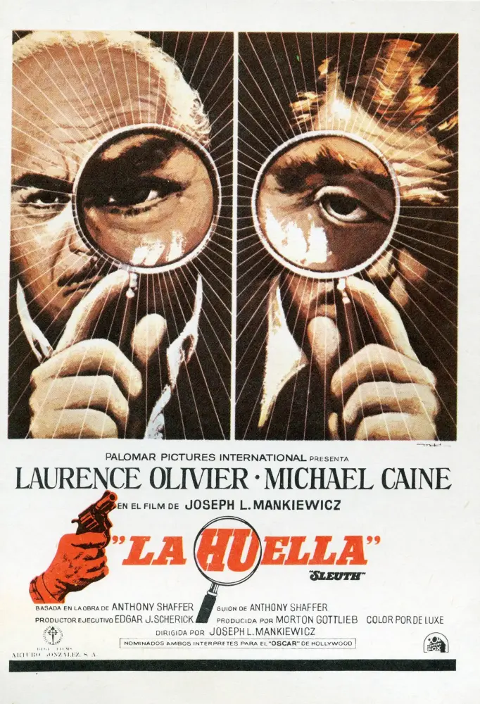 Cartel ampliado de La huella