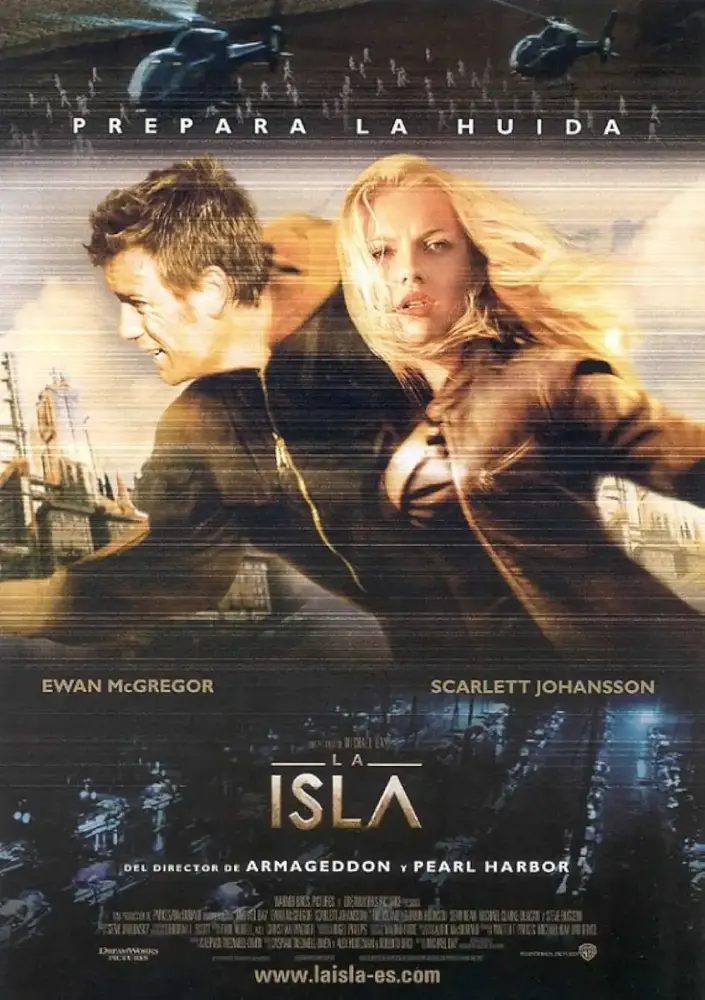 Cartel ampliado de La isla