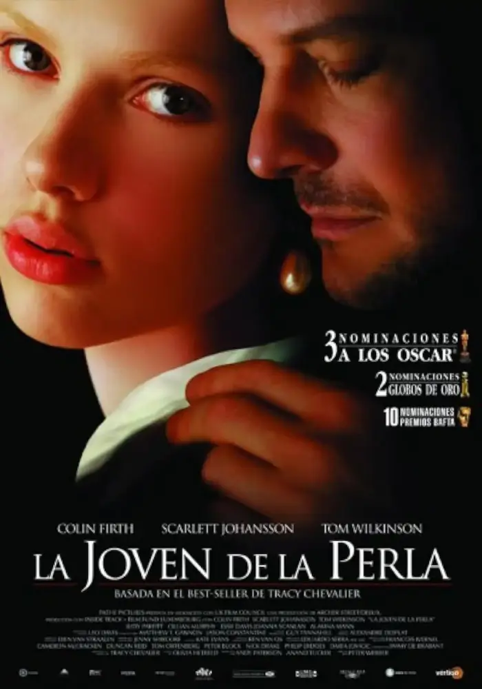 Cartel ampliado de La joven de la perla