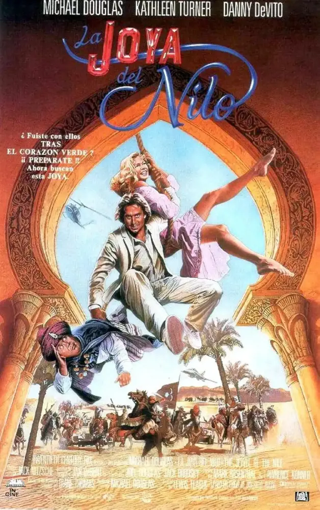 Cartel ampliado de La joya del Nilo