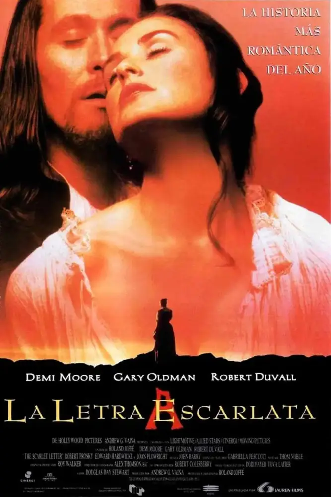 Cartel ampliado de La letra escarlata