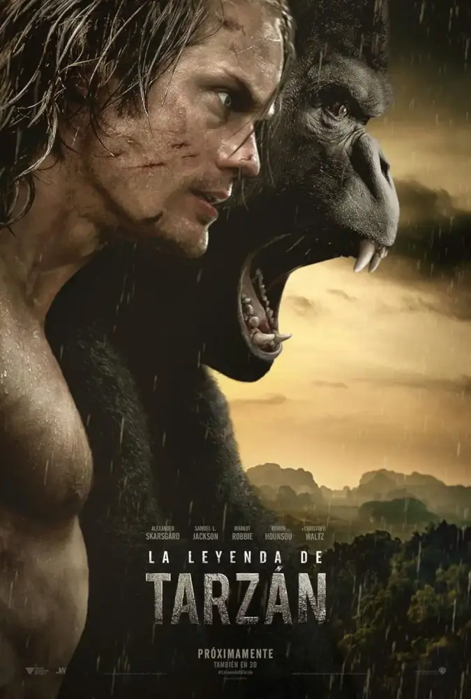 Cartel ampliado de La leyenda de Tarzán