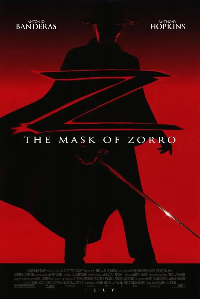 Cartel ampliado de La máscara del Zorro