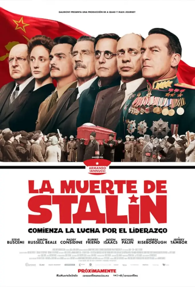 Cartel ampliado de La muerte de Stalin