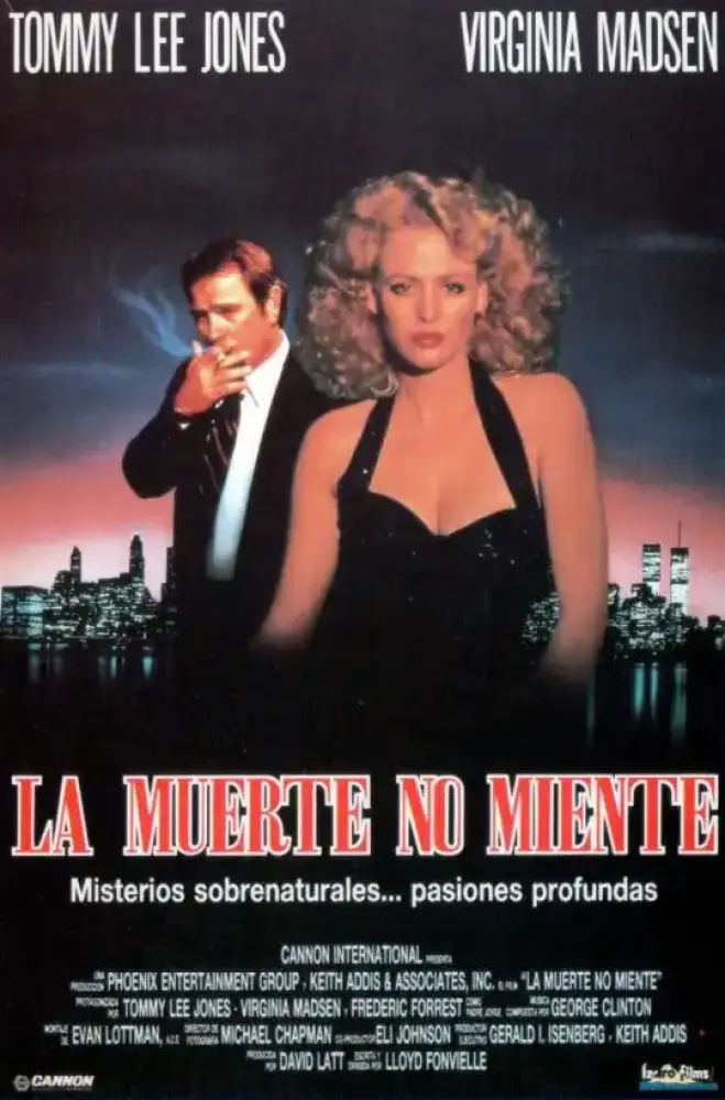 Cartel ampliado de La muerte no miente