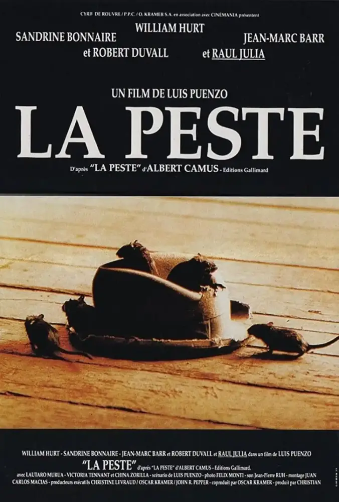Cartel ampliado de La peste